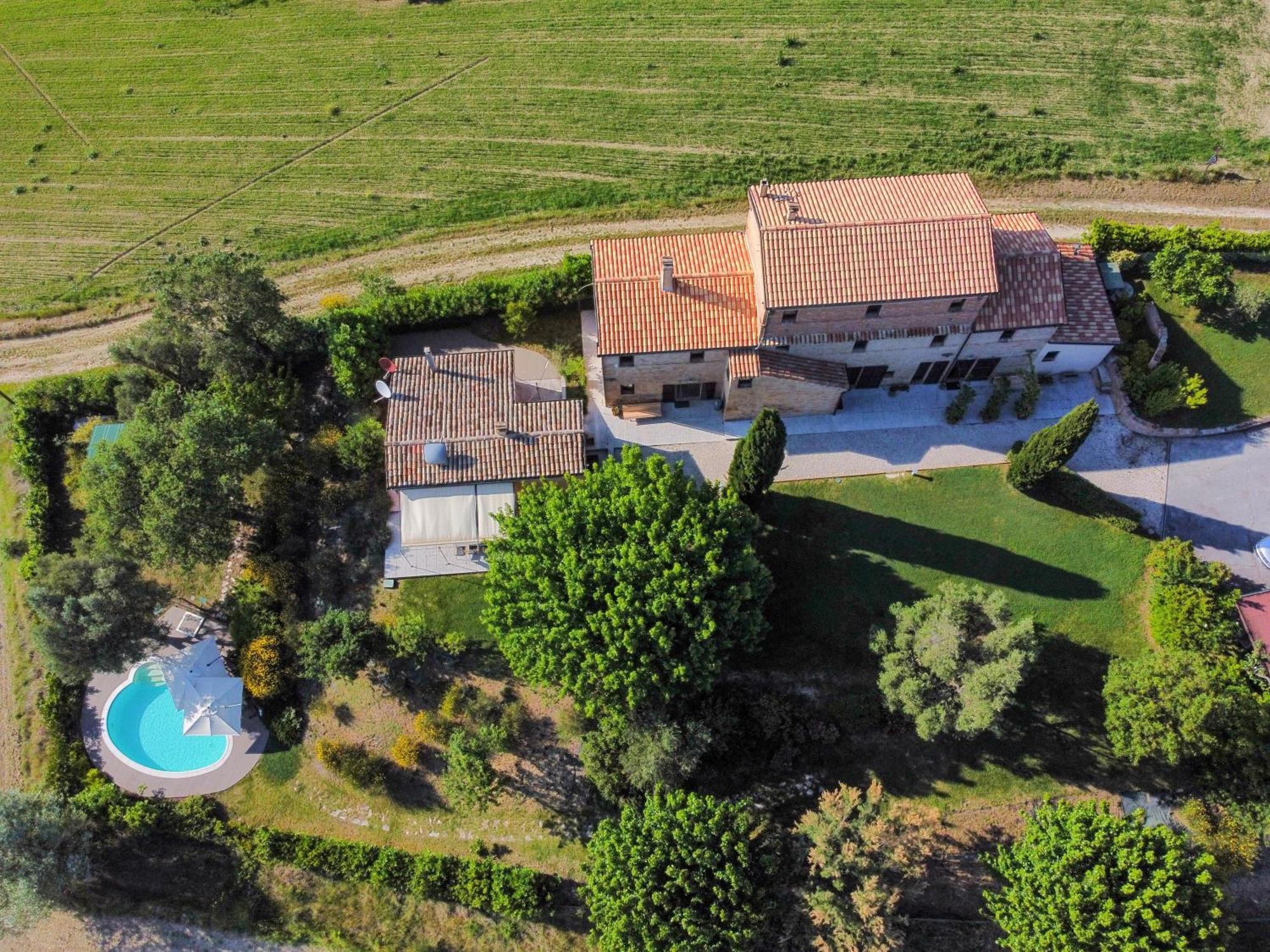 Casali Marchigiani - Ville Vacanza Private Con Piscina Ostra Kültér fotó
